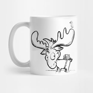 Big Headed Moose Mug